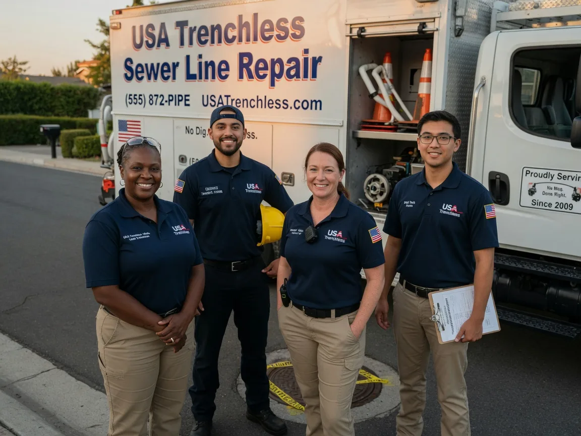 Sewer Line Repair company in Blocksburg, CA